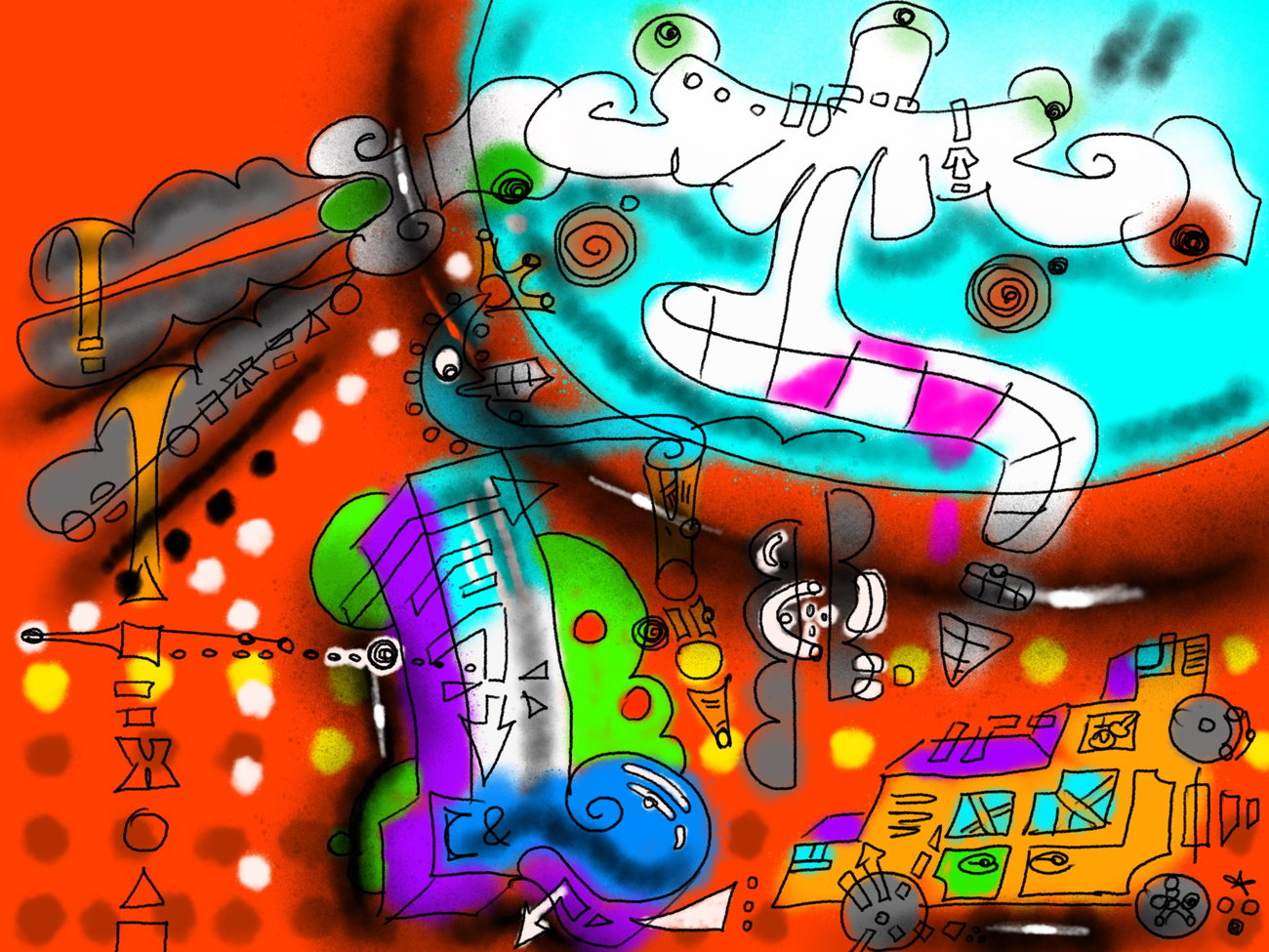 Graffiti Sketch in Australia - Photo by VOID777