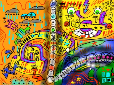 Graffiti Sketch in Australia - Photo by VOID777