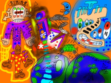 Graffiti Sketch in Australia - Photo by VOID777