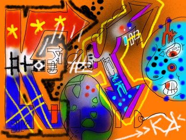 Graffiti Sketch in Australia - Photo by VOID777