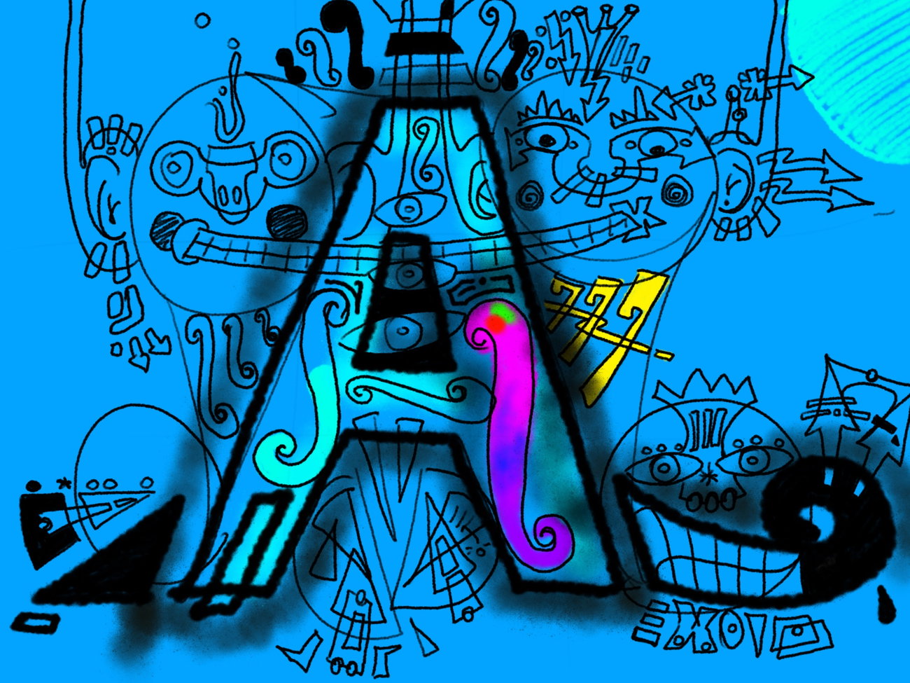Graffiti Sketch in Australia - Photo by VOID777