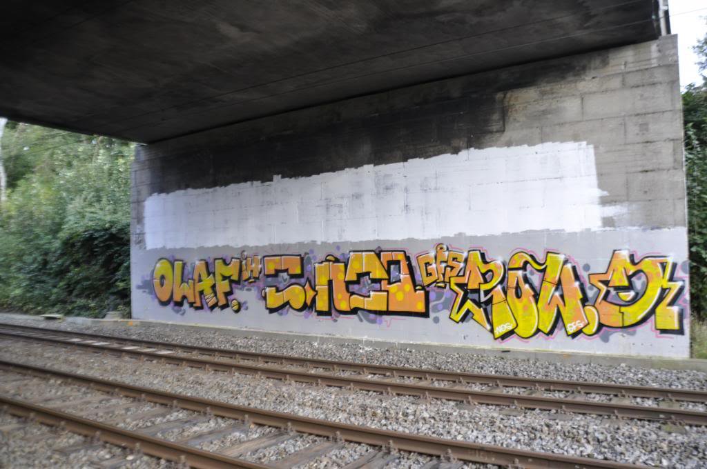 Graffiti Wall - Photo by VOLKERPUTT - rowdy, olaf, onoo