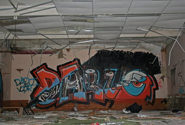 Graffiti Wall in Riga - Photo by VOUR - Daru, Vour, X-RAY (2013)