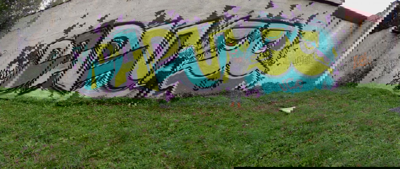 Graffiti Wall in Riga - Photo by VOUR - Vour, Daru, Riga (2013)