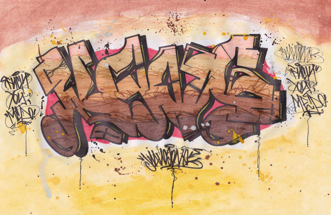 Graffiti Sketch - Photo by Vadick_KAUS