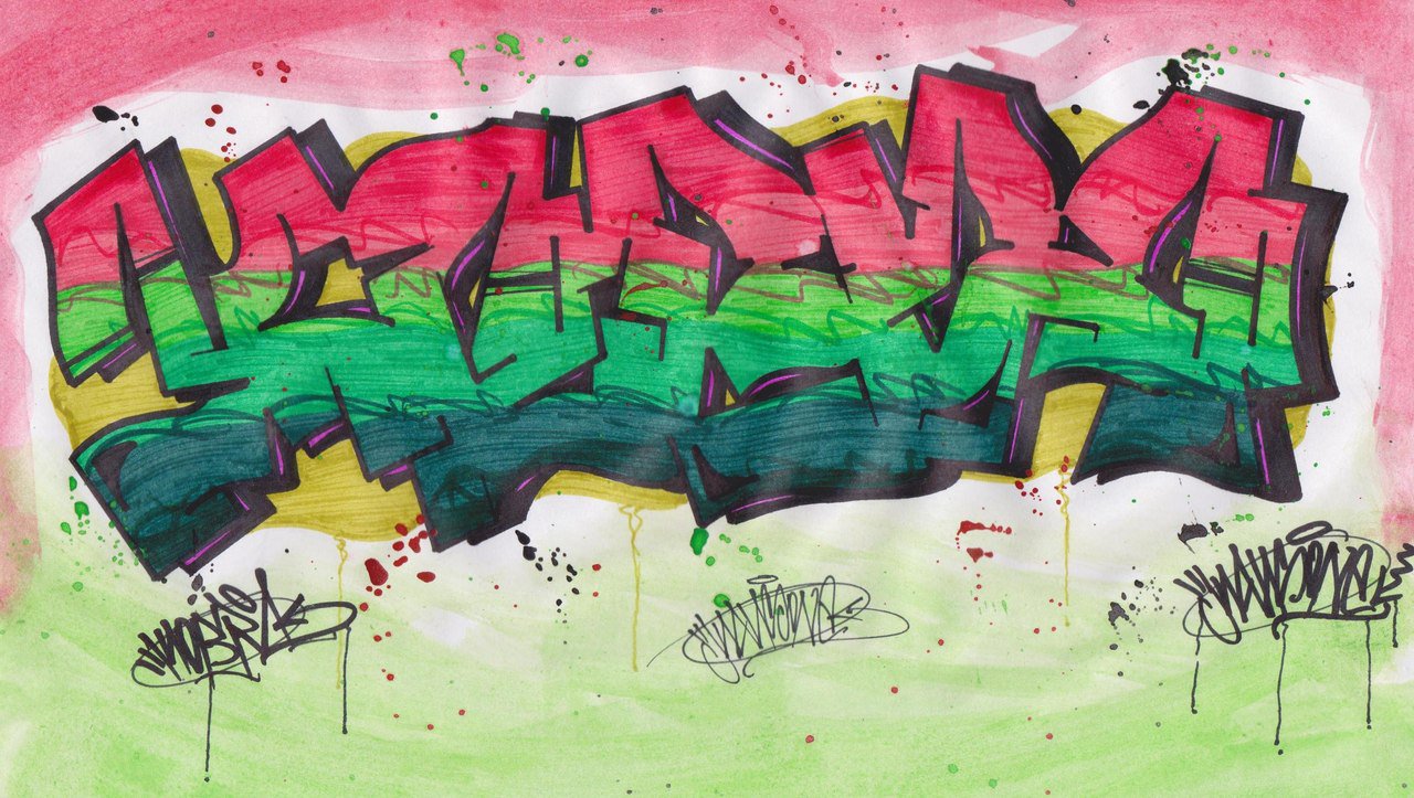Graffiti Sketch - Photo by Vadick_KAUS