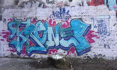 Graffiti Wall in Gütersloh - Photo by Vamoso