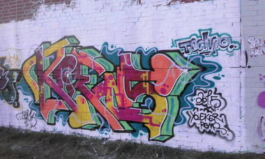 Graffiti Wall in Steinhagen - Photo by Vamoso