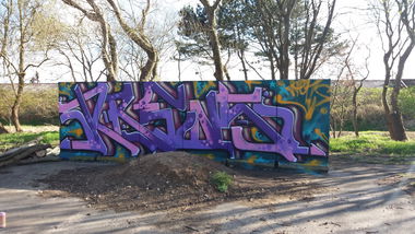 Graffiti Wall - Photo by Vamoso