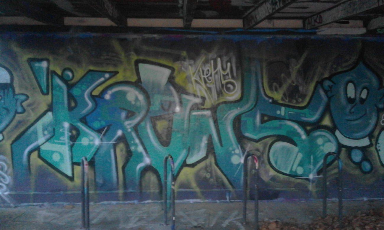 Graffiti Wall in Bielefeld - Photo by Vamoso