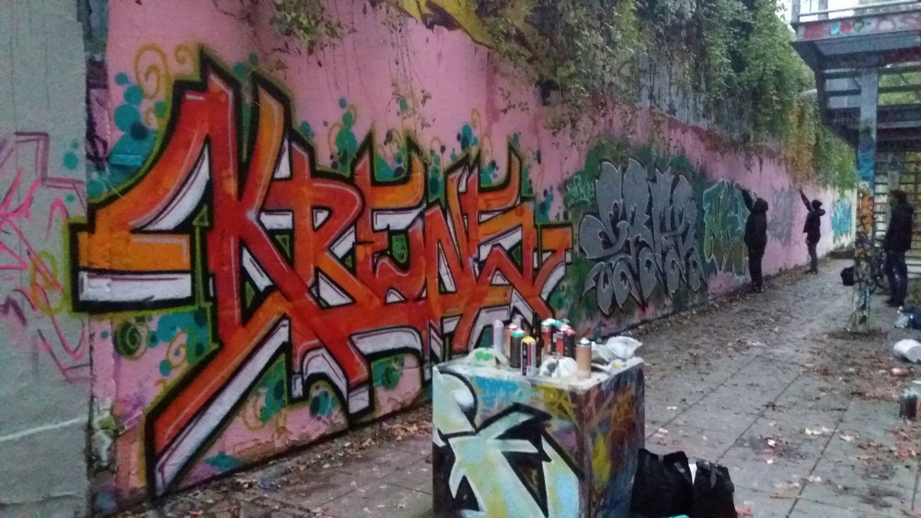 Graffiti Wall - Photo by Vamoso