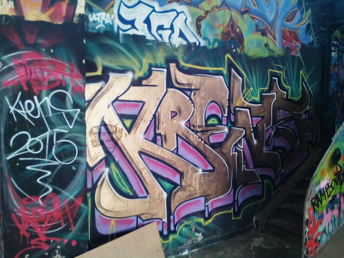 Graffiti Wall in Werther (Westfalen) - Photo by Vamoso