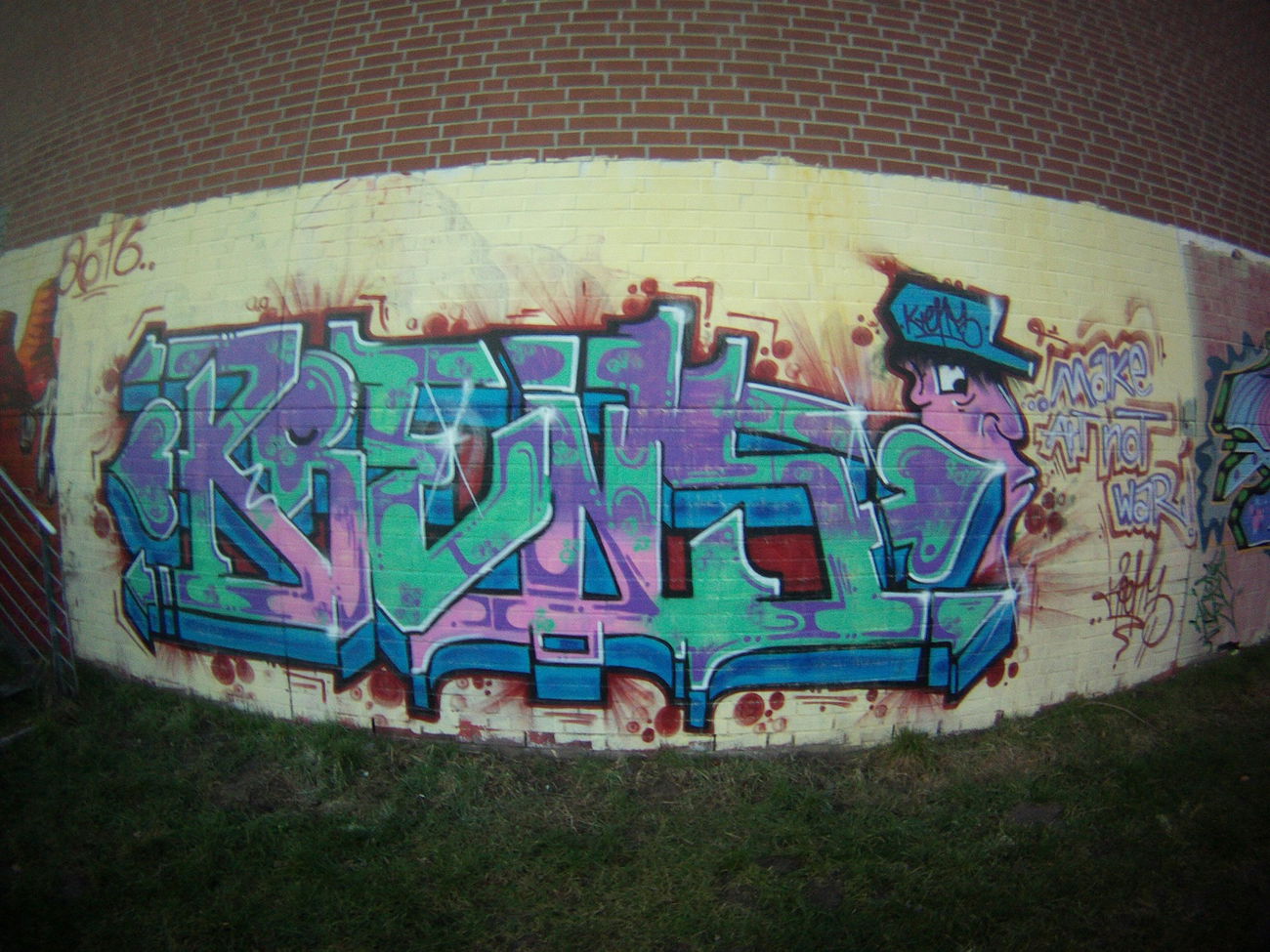 Graffiti Wall - Photo by Vamoso