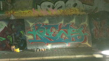 Graffiti Wall in Kreis Gütersloh - Photo by Vamoso