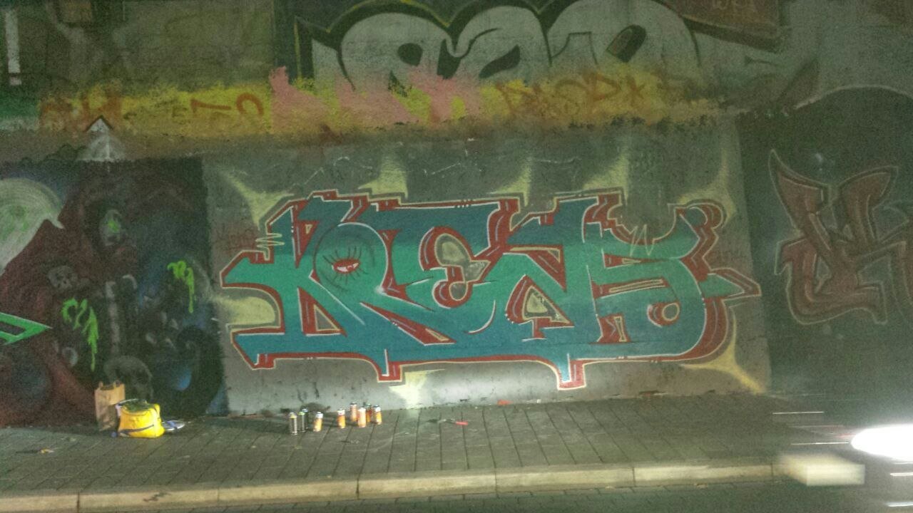 Graffiti Wall in Kreis Gütersloh - Photo by Vamoso