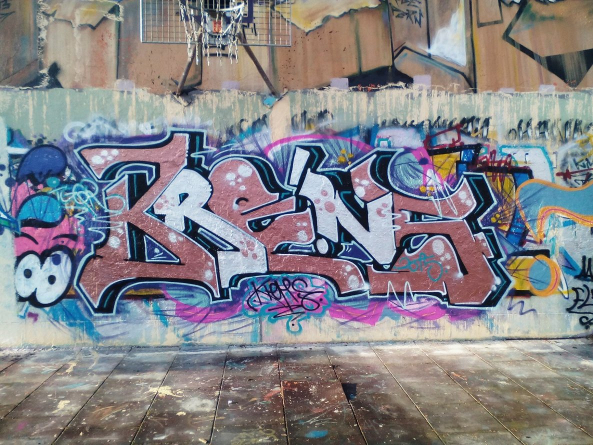 Graffiti Wall in Werther (Westfalen) - Photo by Vamoso