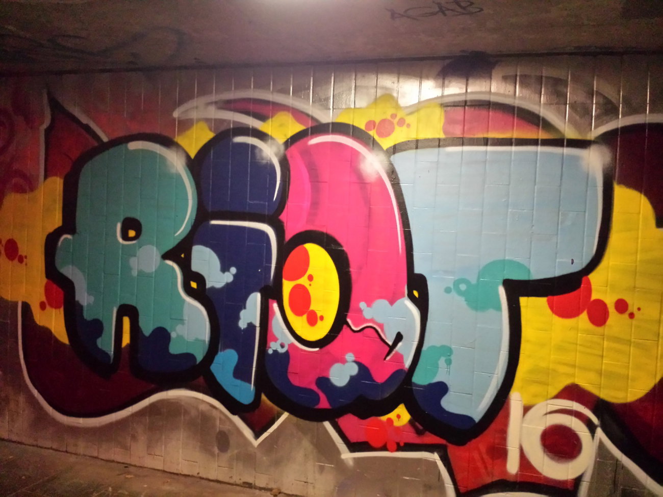 Graffiti Wall - Photo by Vanyali (2016)