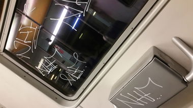 Graffiti Bombing - Photo by Varea