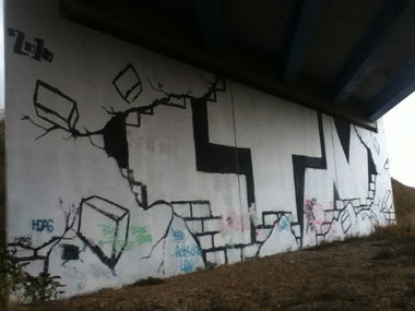 Graffiti Wall in Pulheim - Photo by Varea - LTN, Pulheim, Cologne (2010)