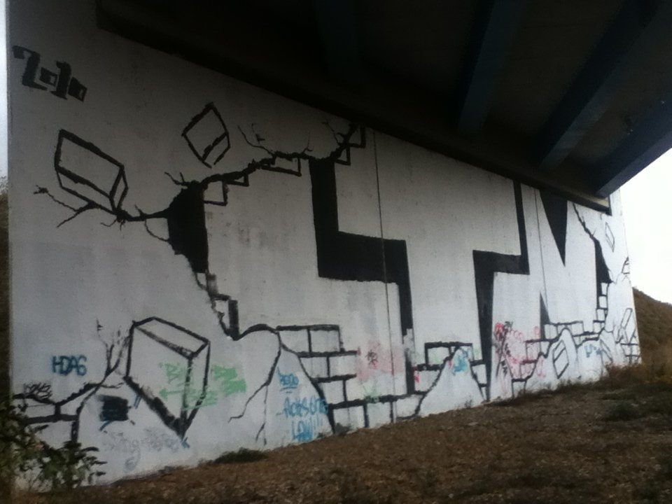 Graffiti Wall in Pulheim - Photo by Varea - LTN, Pulheim, Cologne (2010)