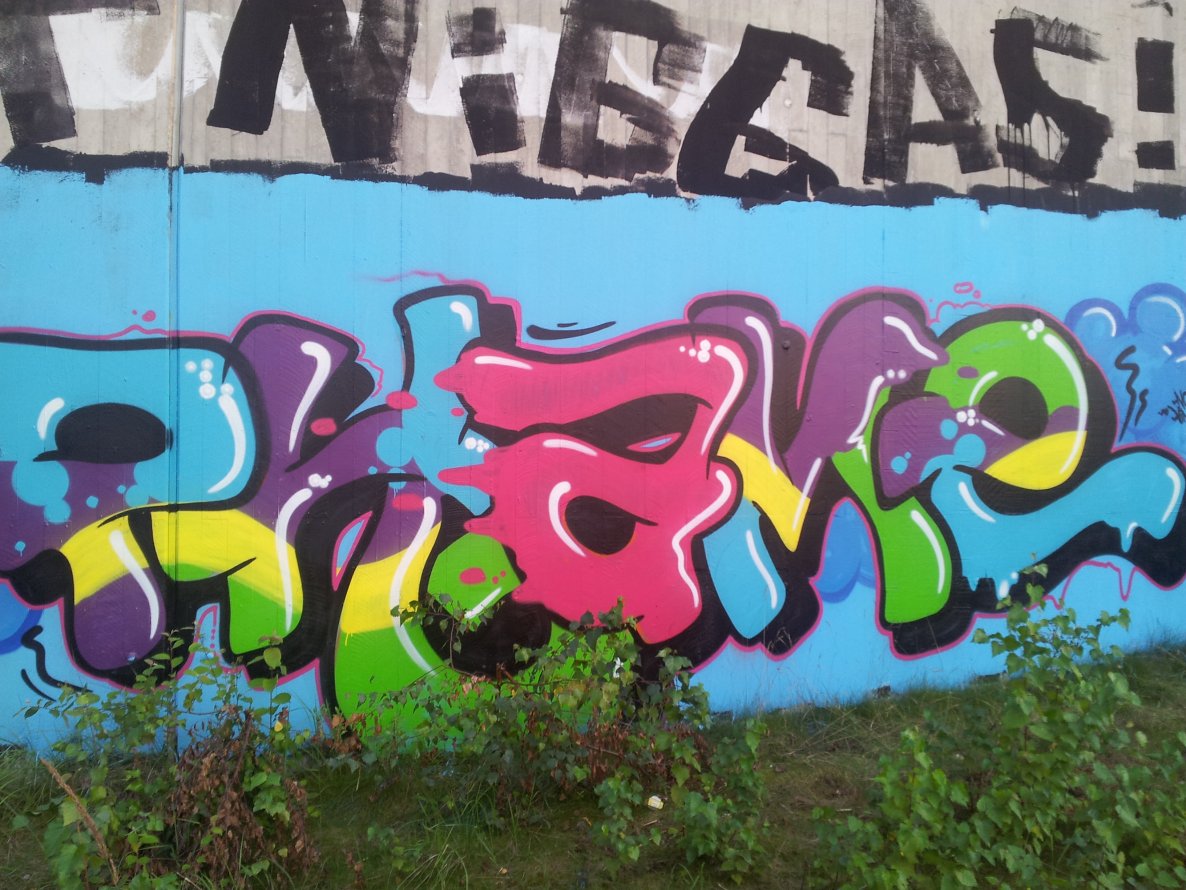 Graffiti Wall - Photo by Varea - Phame