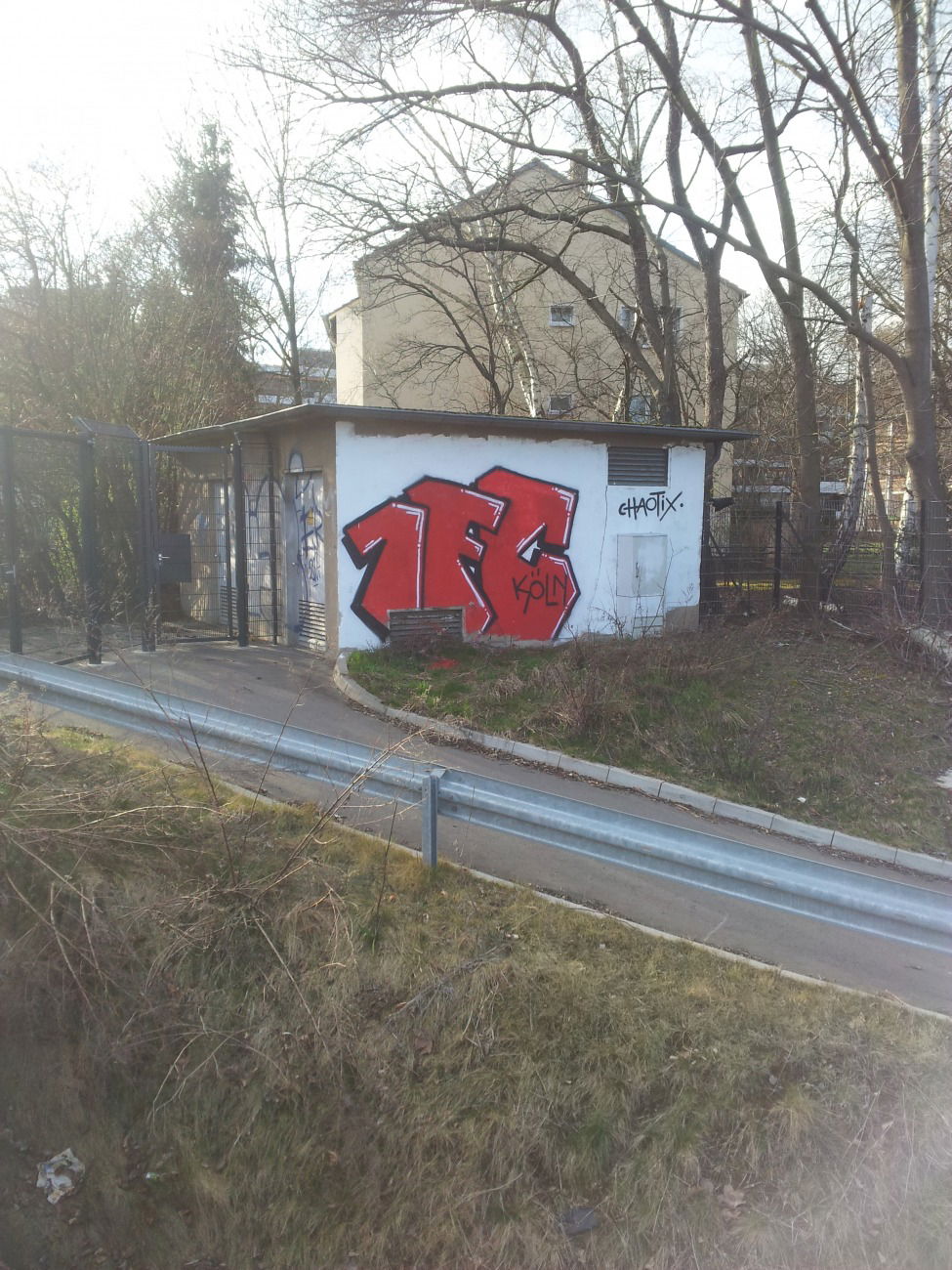 Graffiti Bombing in Köln - Photo by Varea - 1.Fc, Lövenich, Autobahn