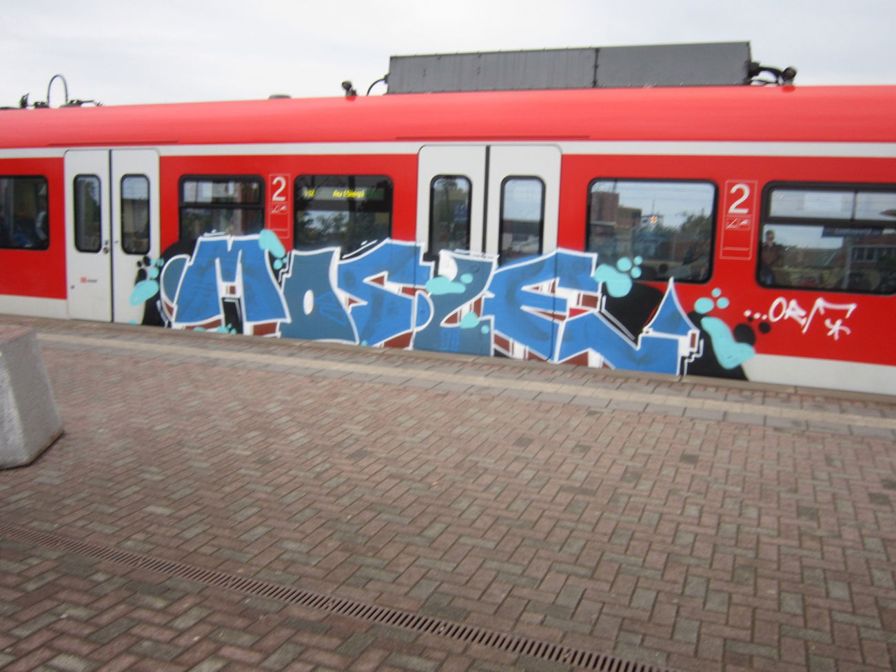 Graffiti Train - Photo by Varea