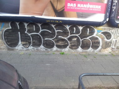 Graffiti Bombing - Photo by Varea