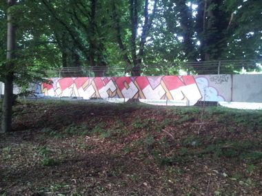 Graffiti Wall - Photo by Varea - 1.Fc, Köln, müngersdorf