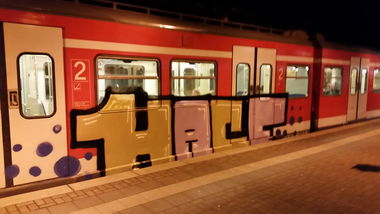 Graffiti Train - Photo by Varea