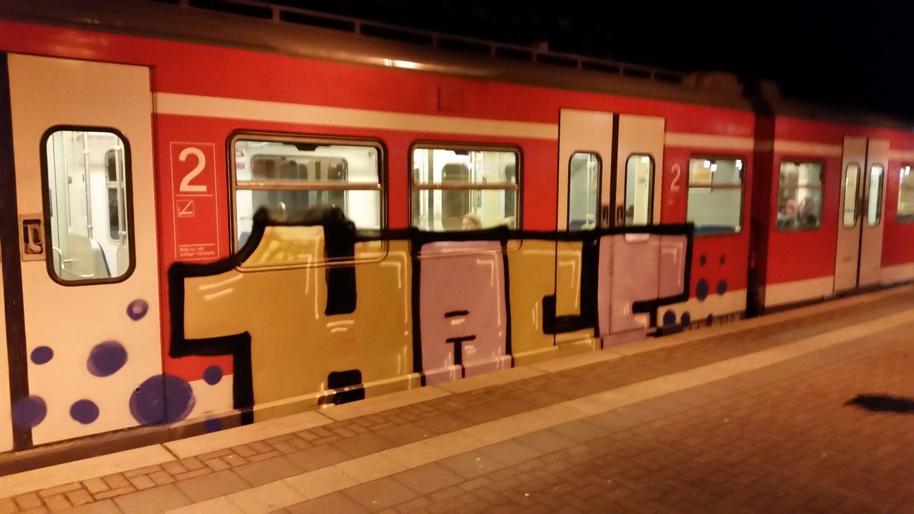 Graffiti Train - Photo by Varea