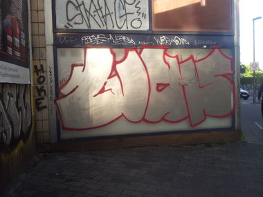 Graffiti Bombing - Photo by Varea