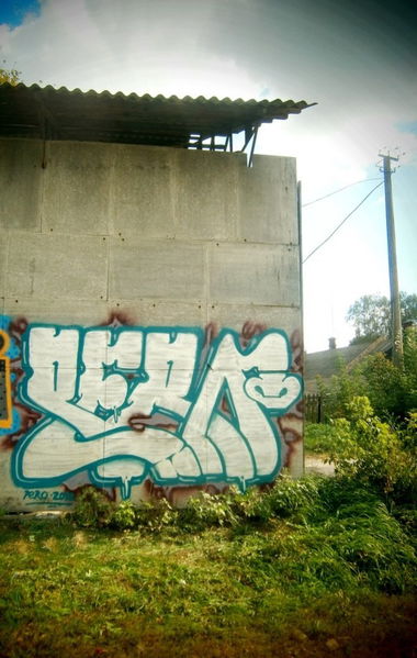 Graffiti Wall in FASTIV - Photo by Varf