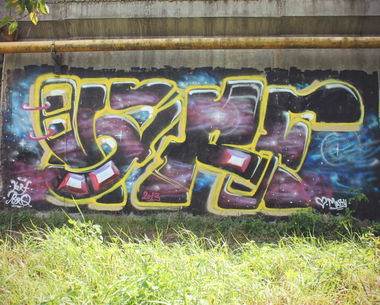 Graffiti Wall in fastiv - Photo by Varf