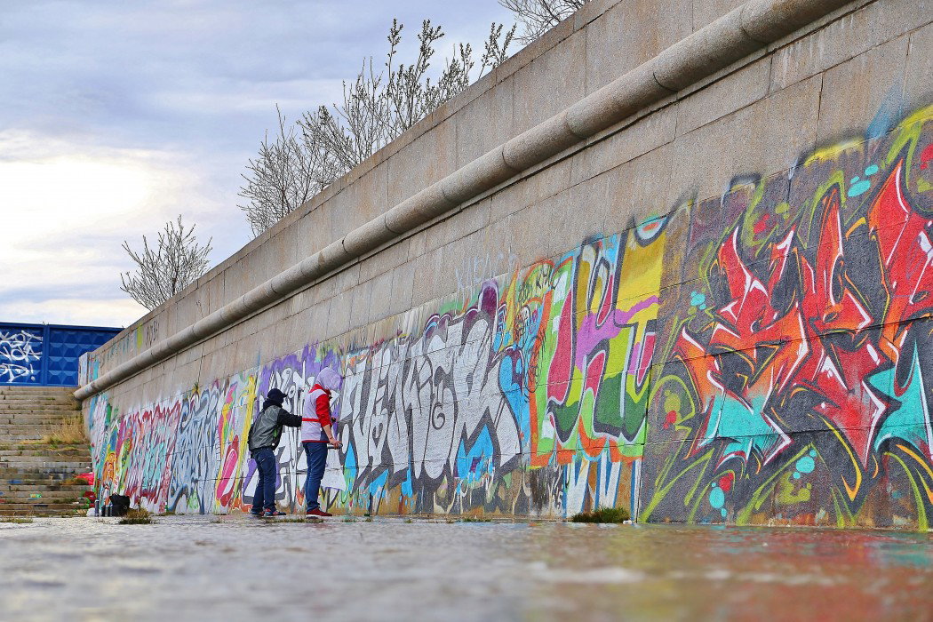 Graffiti Wall in Saint Petersburg - Photo by Veekeveryweek - Viker, Sedr