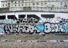 Graffiti Wall in Moscow - Photo by Veekeveryweek - Viker, Beok (2013)