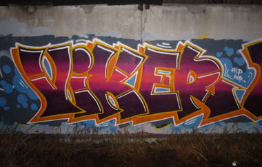 Graffiti Wall in Saint Petersburg - Photo by Veekeveryweek - Viker (2013)