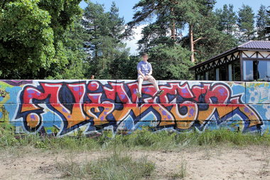 Graffiti Wall in Sestroretsk - Photo by Veekeveryweek - Viker (2013)