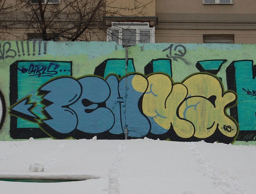 Graffiti Wall in Moscow - Photo by Venca (2009)