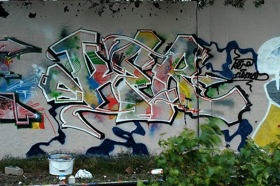 Graffiti Wall - Photo by Vene - ker