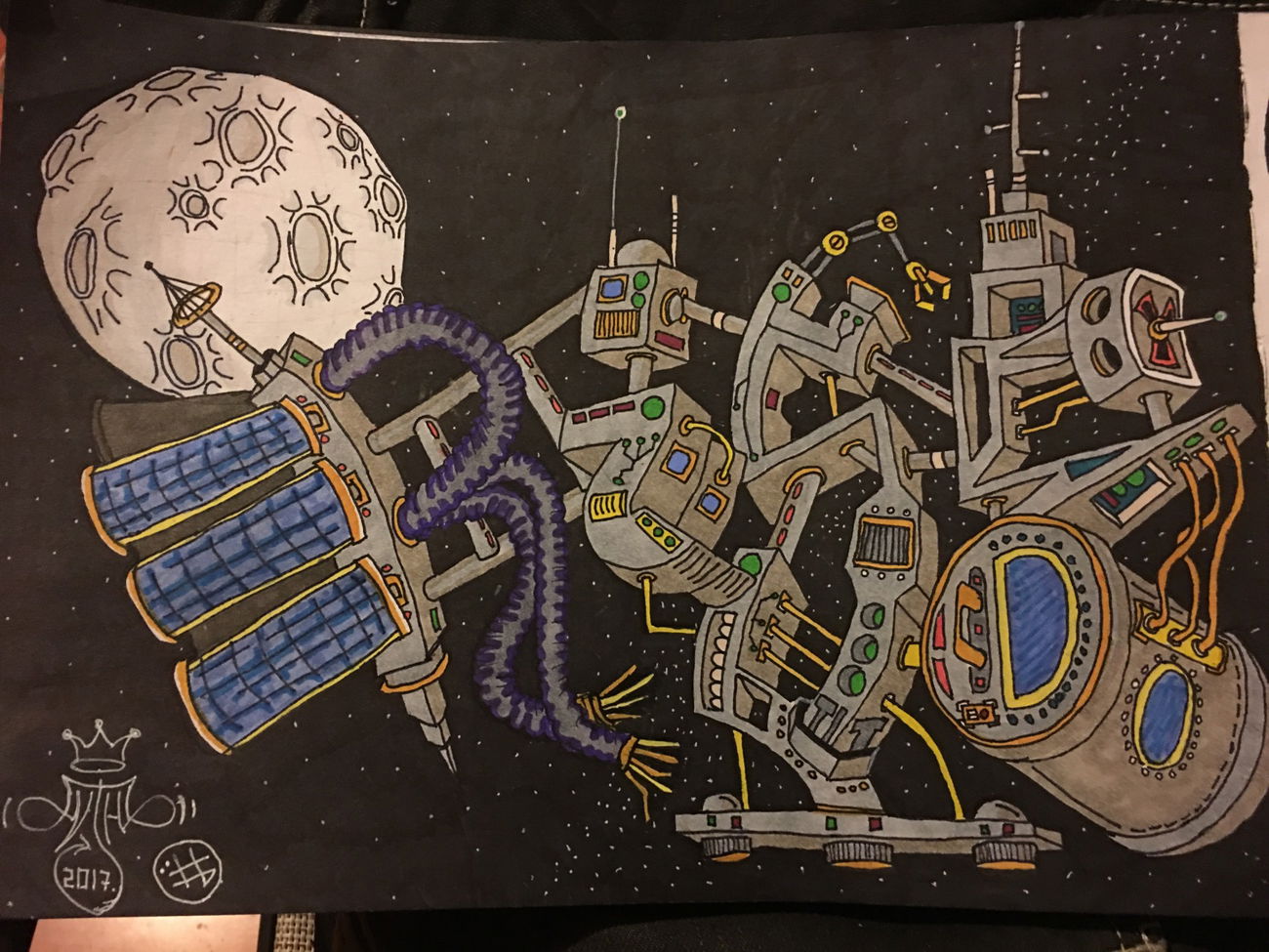 Graffiti Sketch in Shepparton - Photo by Verno (2017)