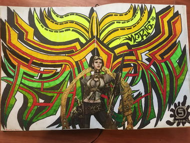 Graffiti in Shepparton - Photo by Verno