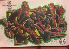 Graffiti Wall - Photo by Verno (2017)