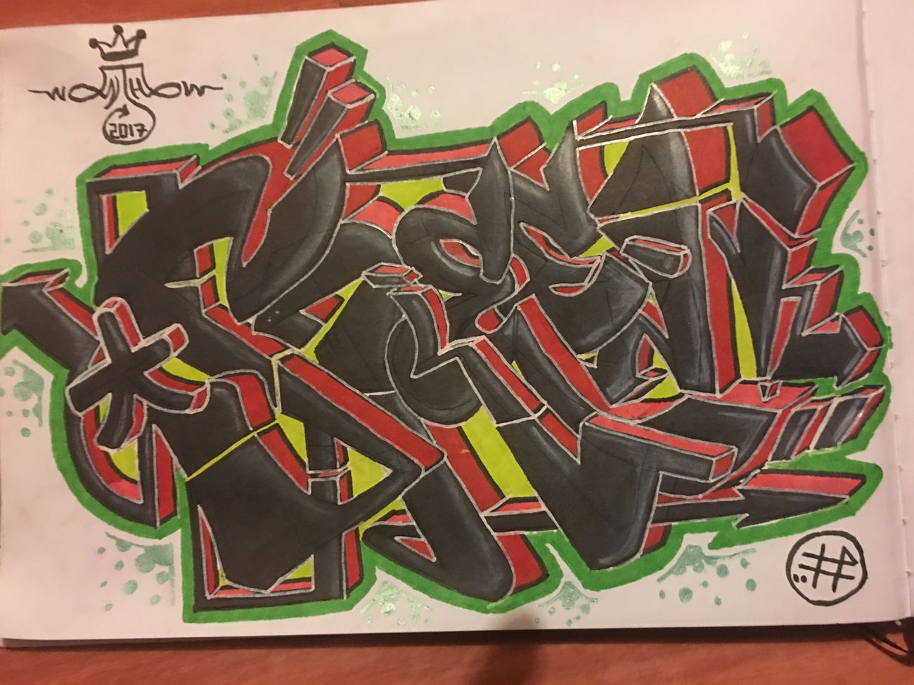 Graffiti Wall - Photo by Verno (2017)