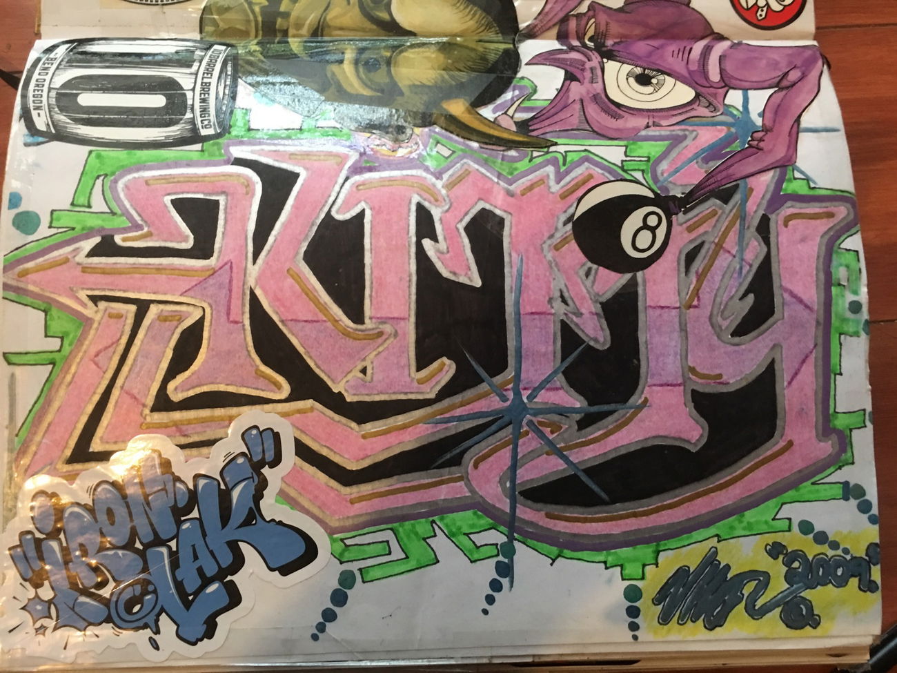 Graffiti Wall - Photo by Verno