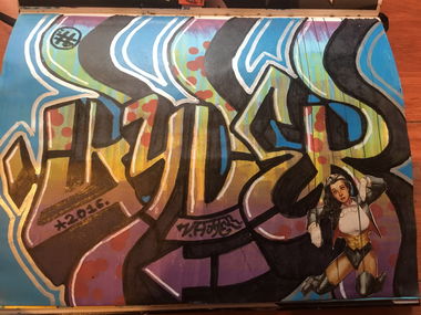 Graffiti Sketch - Photo by Verno