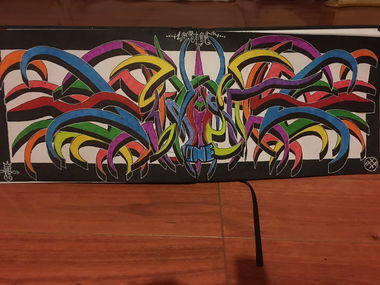 Graffiti Sketch in Australia - Photo by Verno (2017)