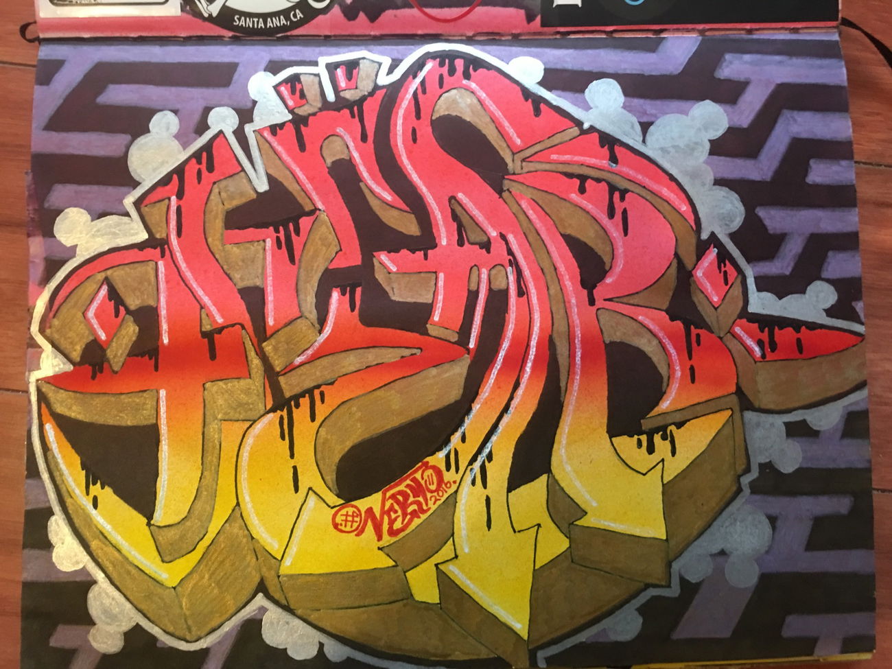 Graffiti Wall - Photo by Verno