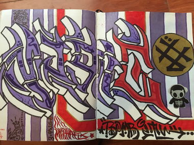 Graffiti Artwork in Shepparton - Photo by Verno