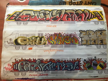 Graffiti Sketch - Photo by Verno